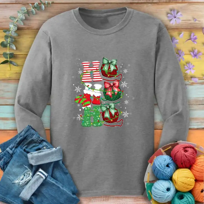 Ho Ho Ho Long Sleeve T-shirt
