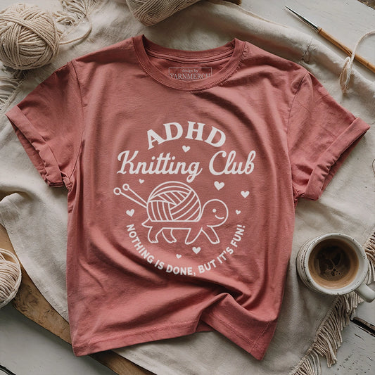 ADHD Knitting Club T-shirt