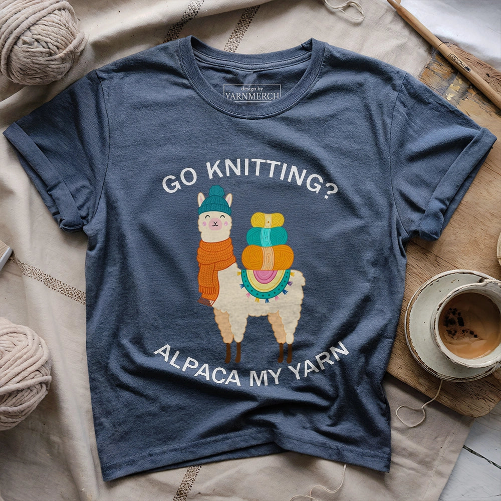 Alpaca my yarn T-shirt