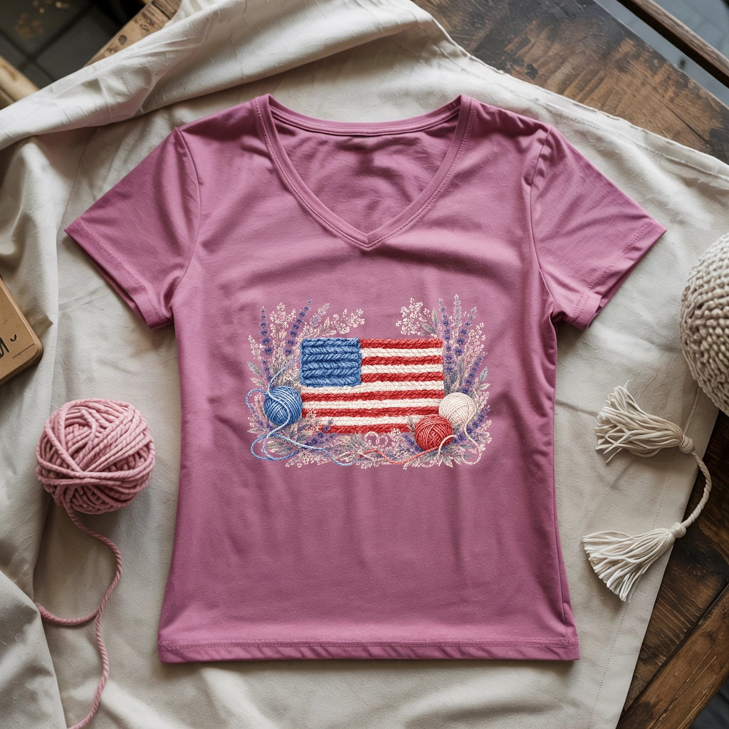 Floral Liberty Lady V-neck
