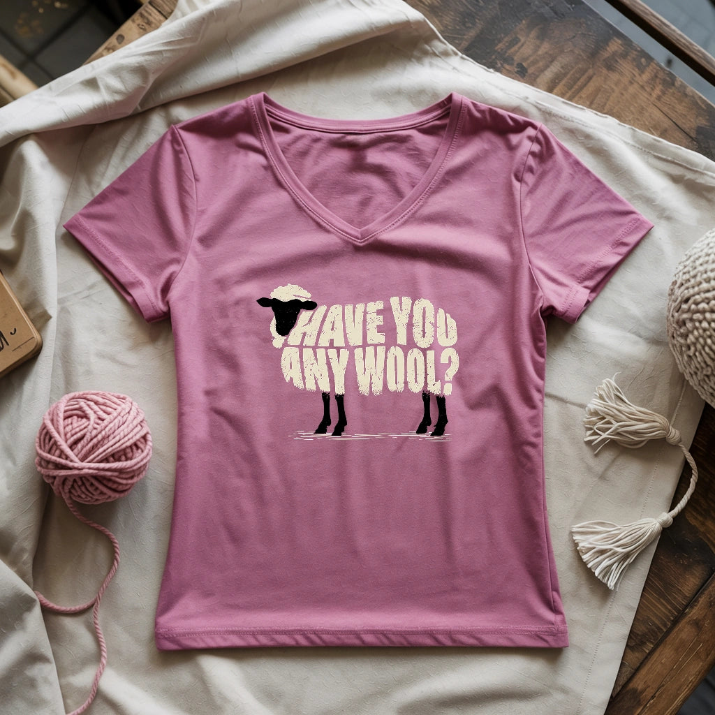 Have You Any Wool? Lady V-neck