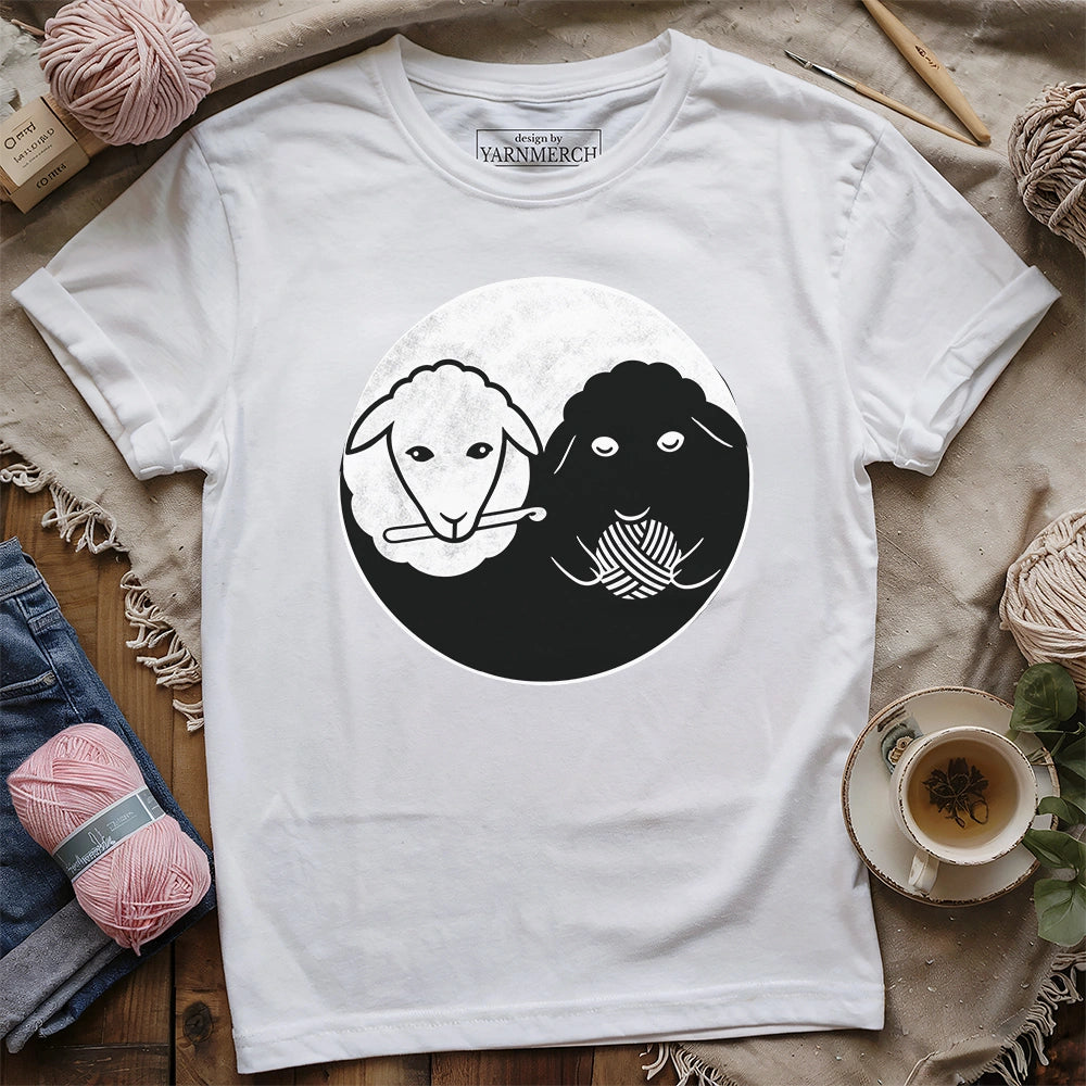 Black & White Sheeps T-shirt