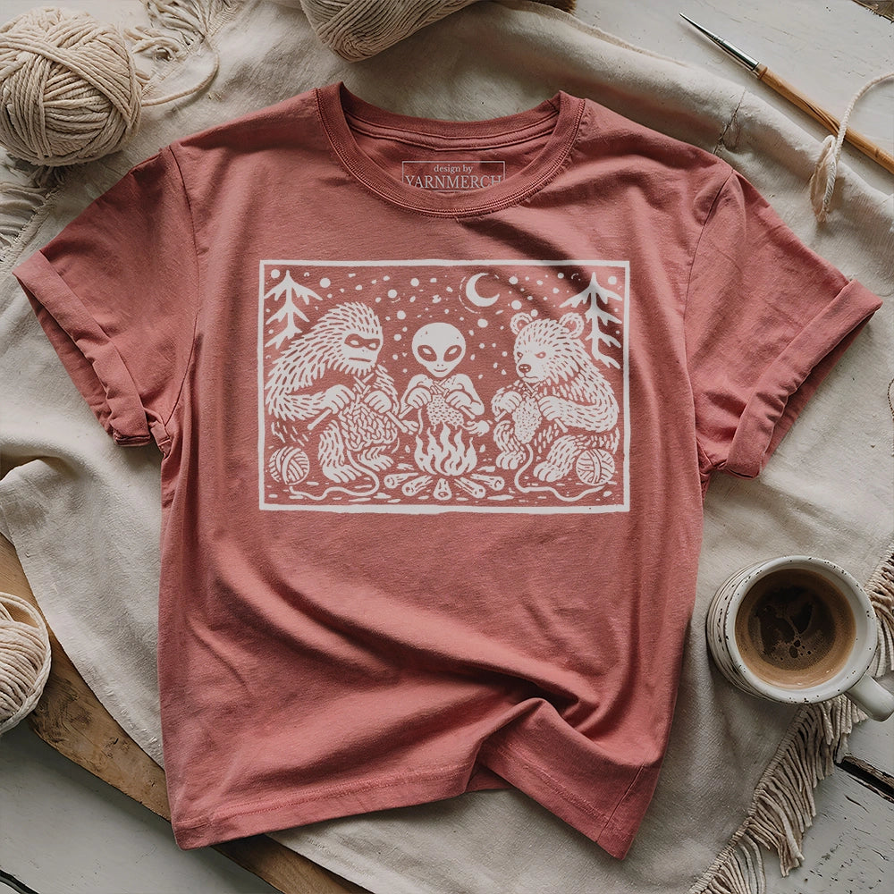 Campfire Knitting Club T-shirt