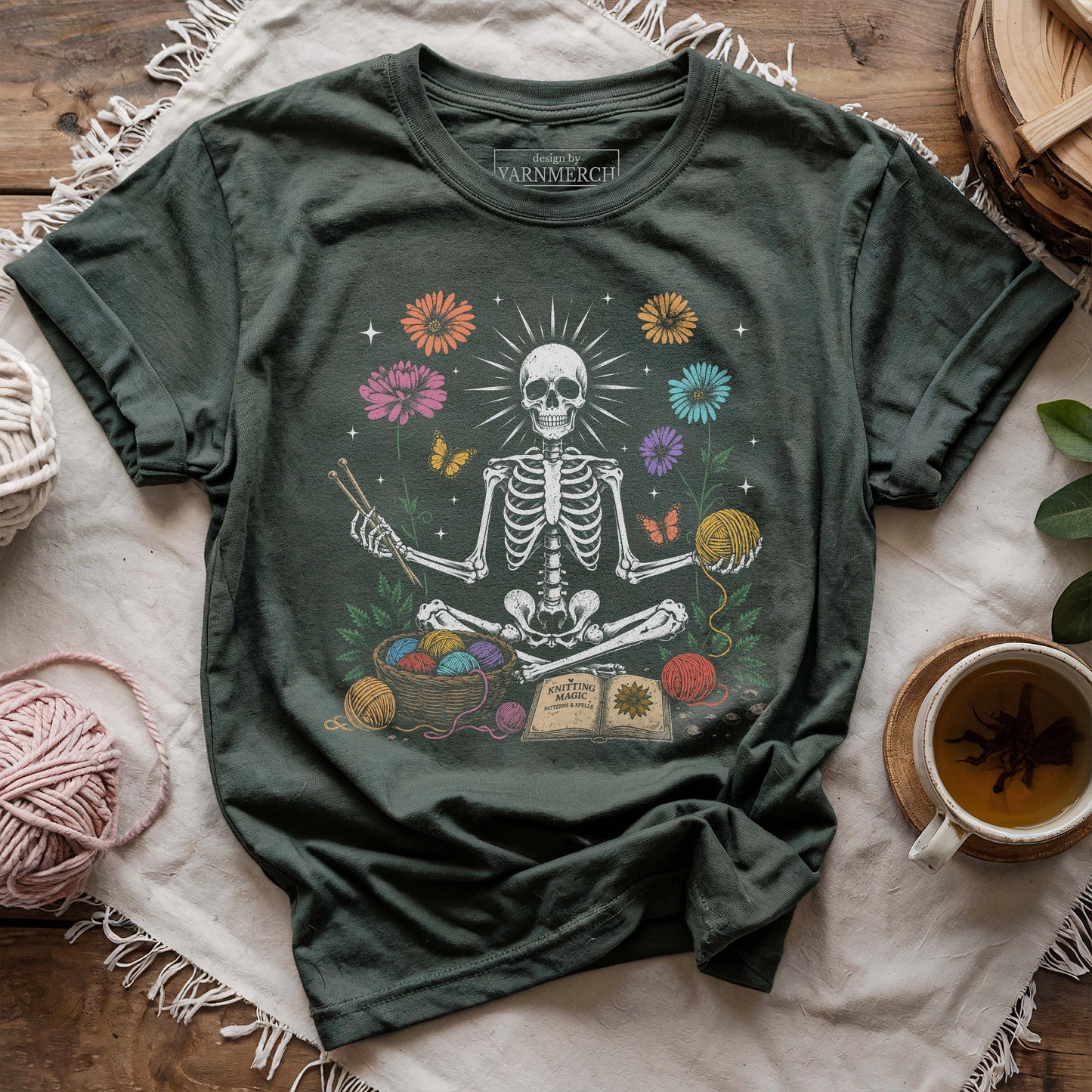 Can't Let Knitting Go T-shirt