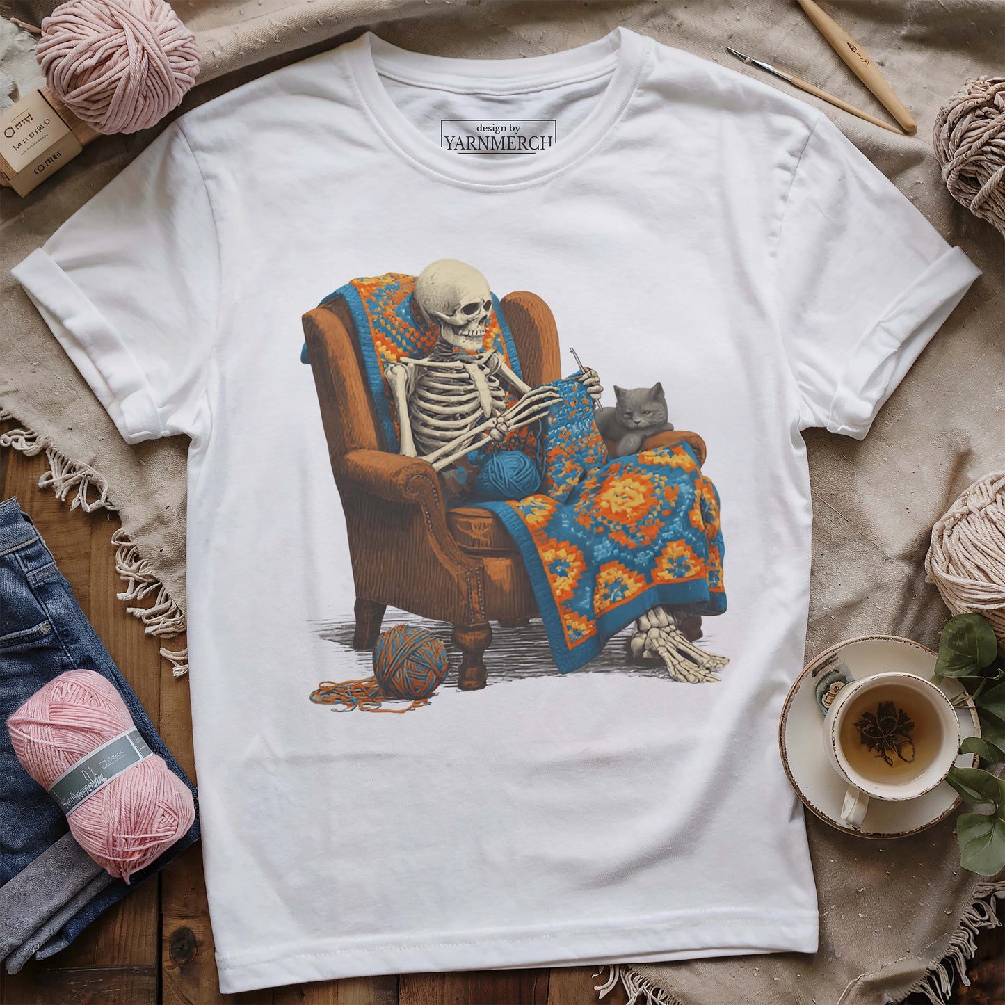 Crochet Till Death T-shirt