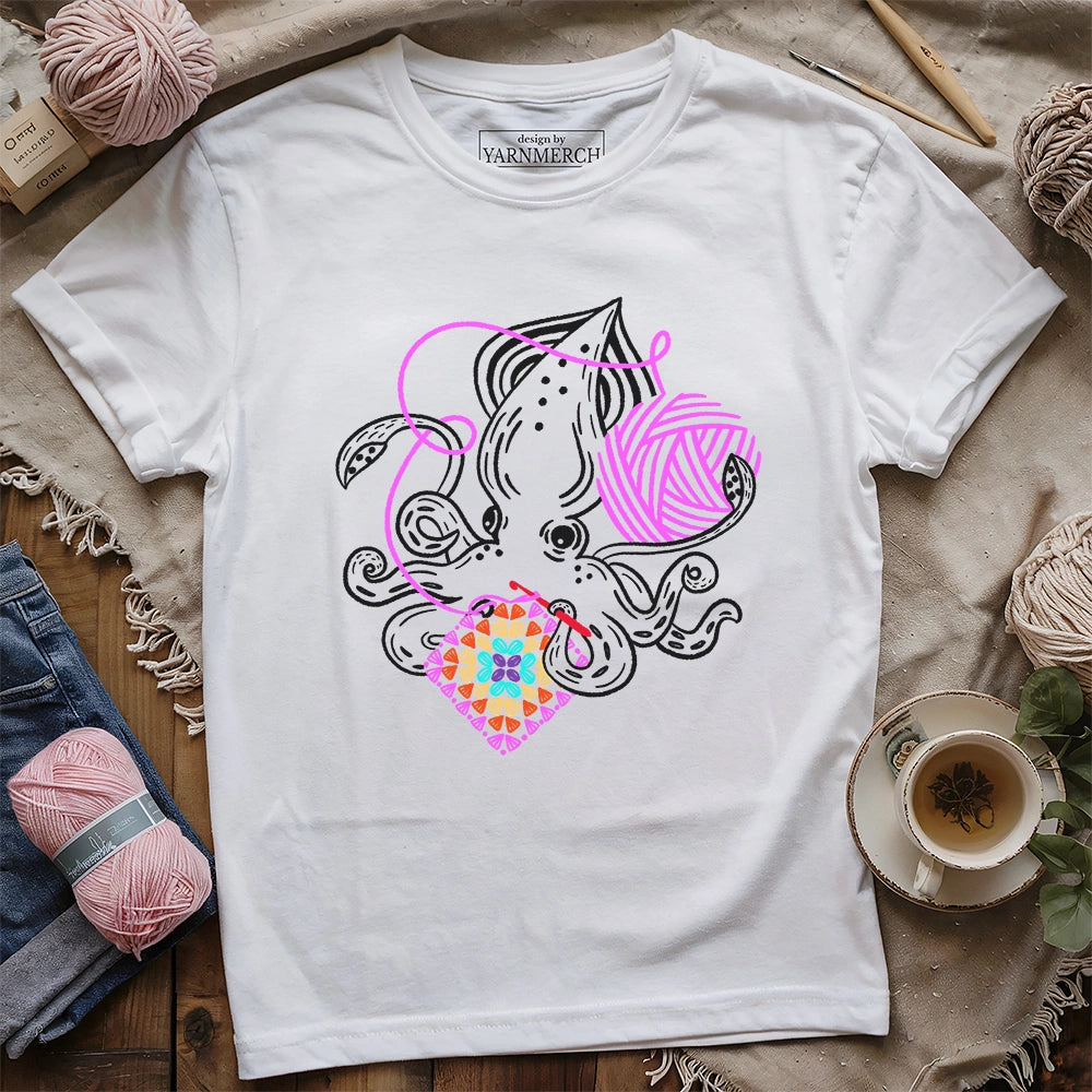 Crochetsquid T-shirt