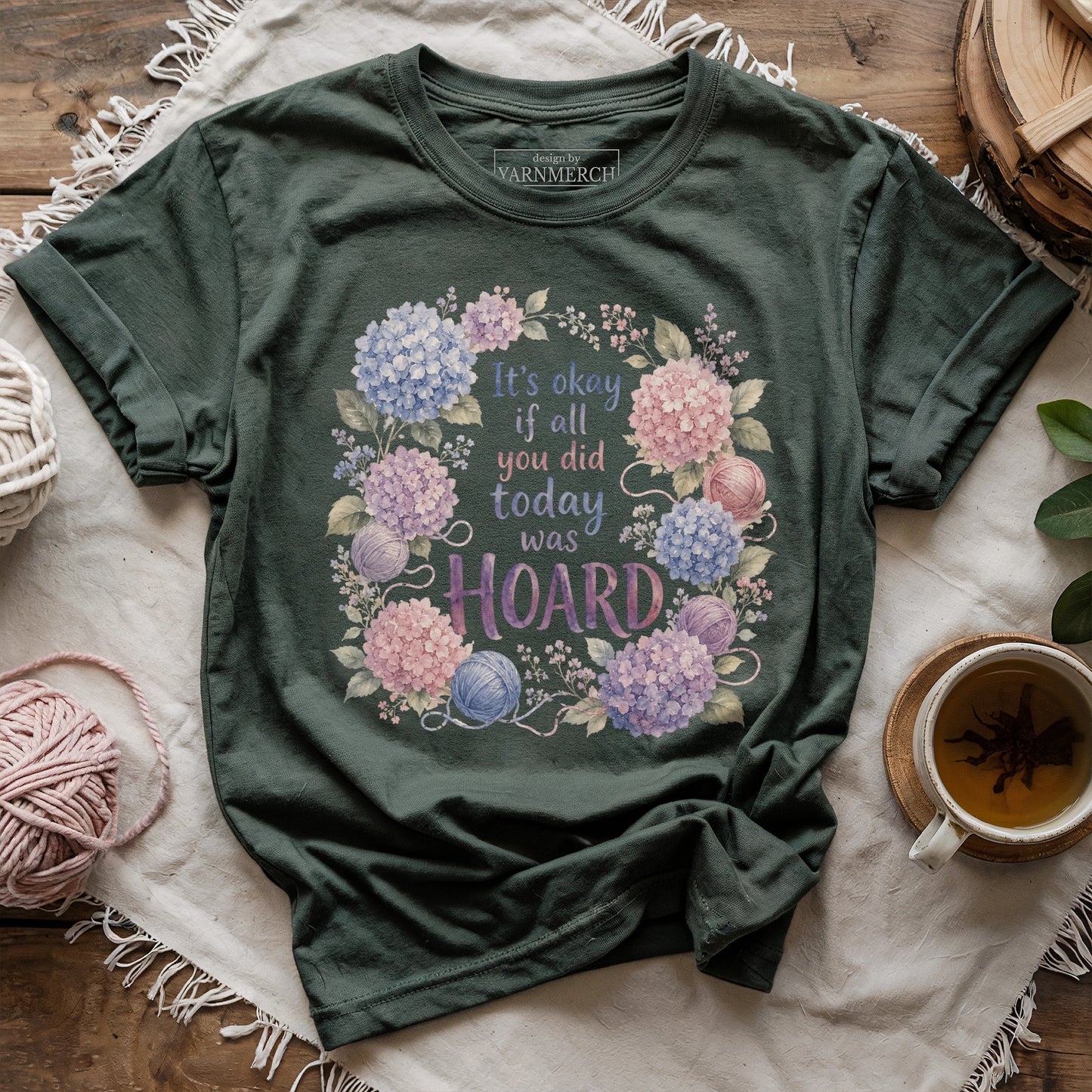 Hydrangea Hoard T-shirt