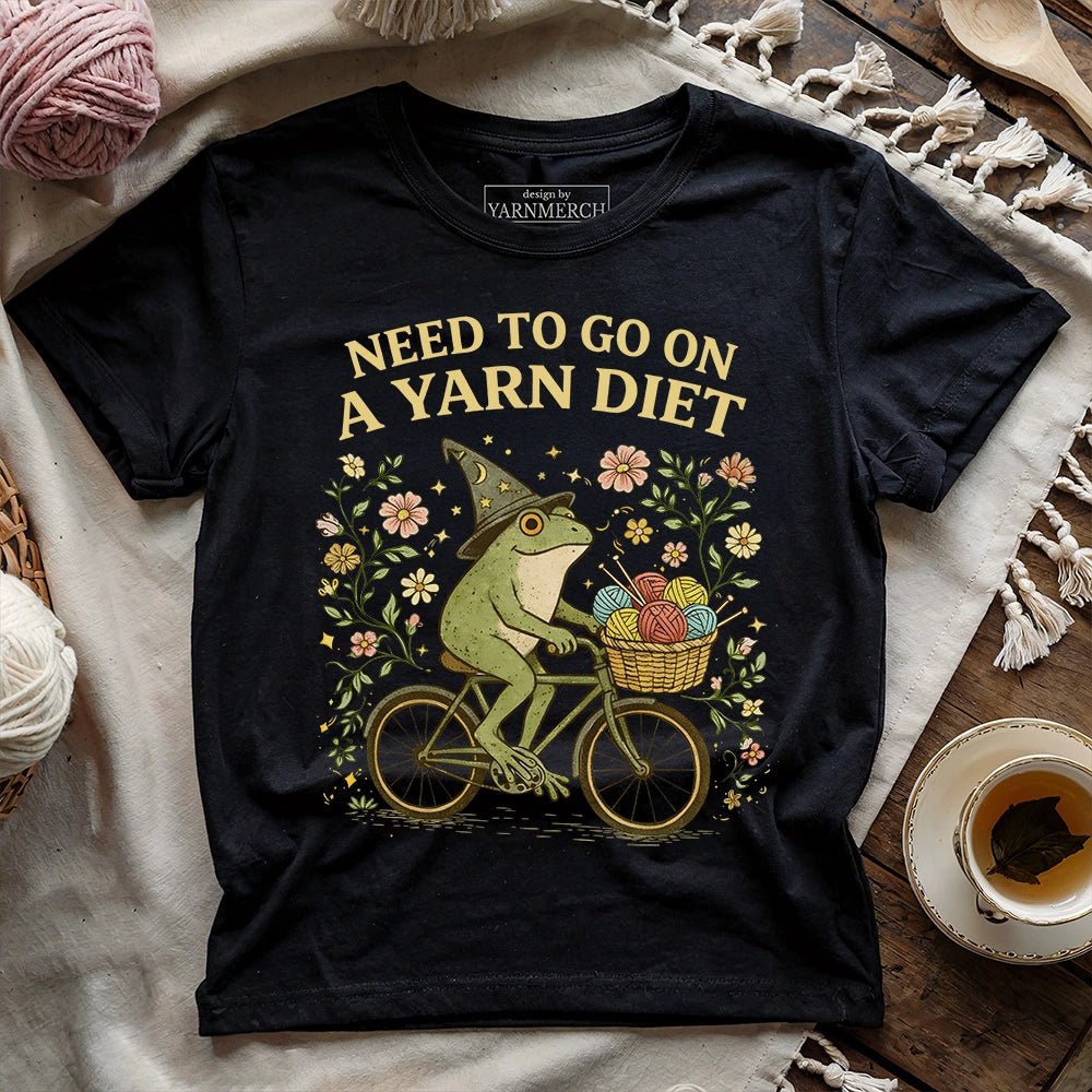 Go On A Yarn Diet T-shirt