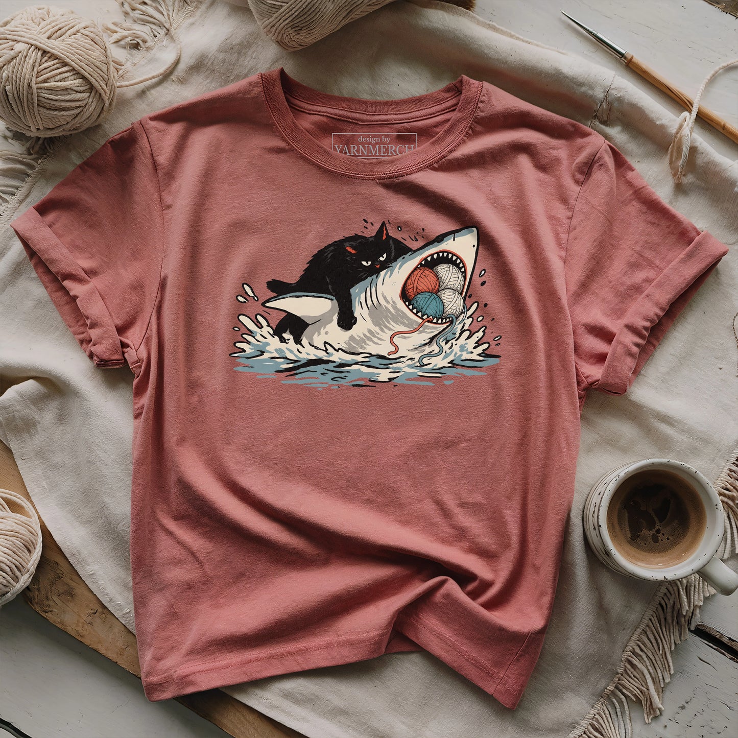 Cat-ch Shark T-shirt