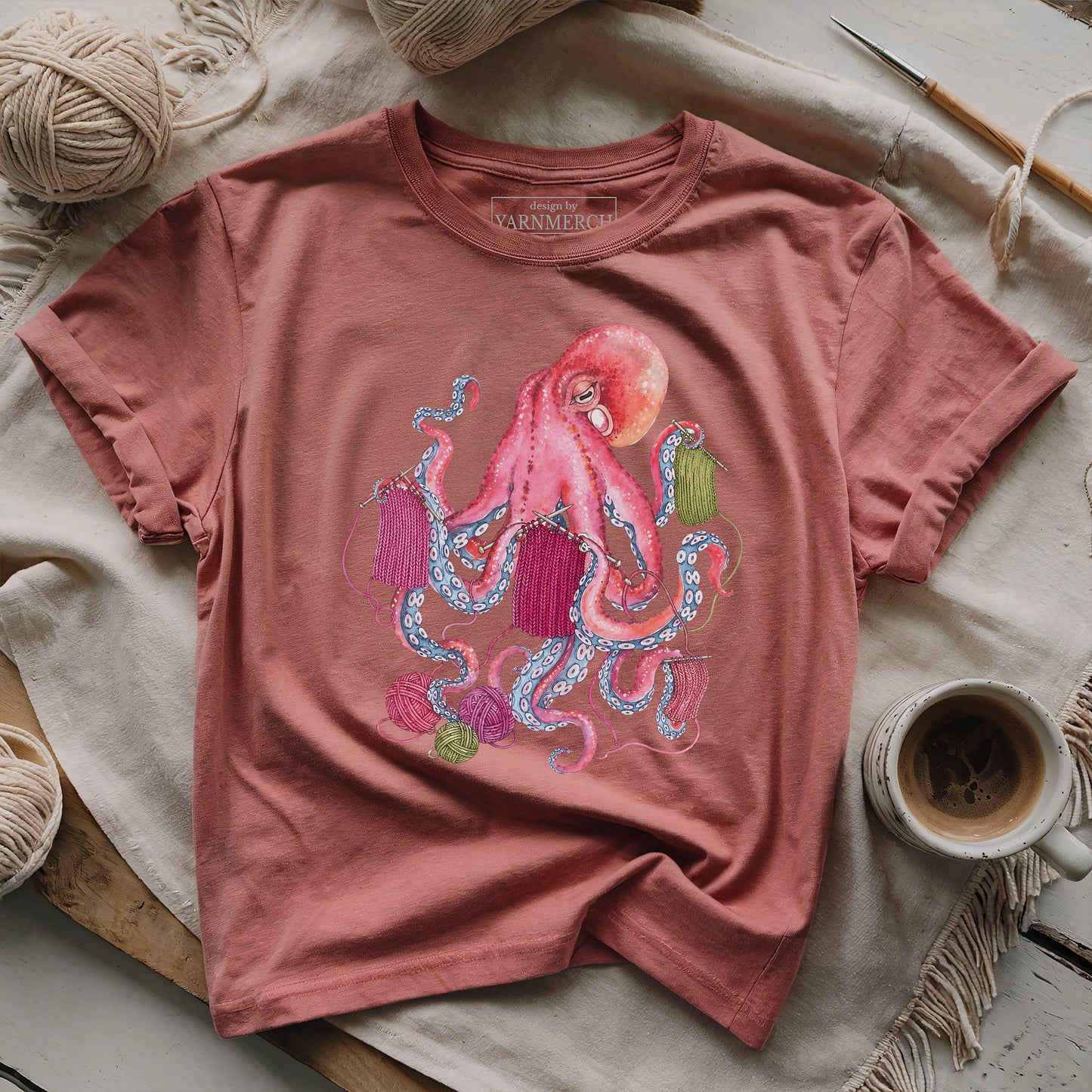 Color Craftopus T-shirt