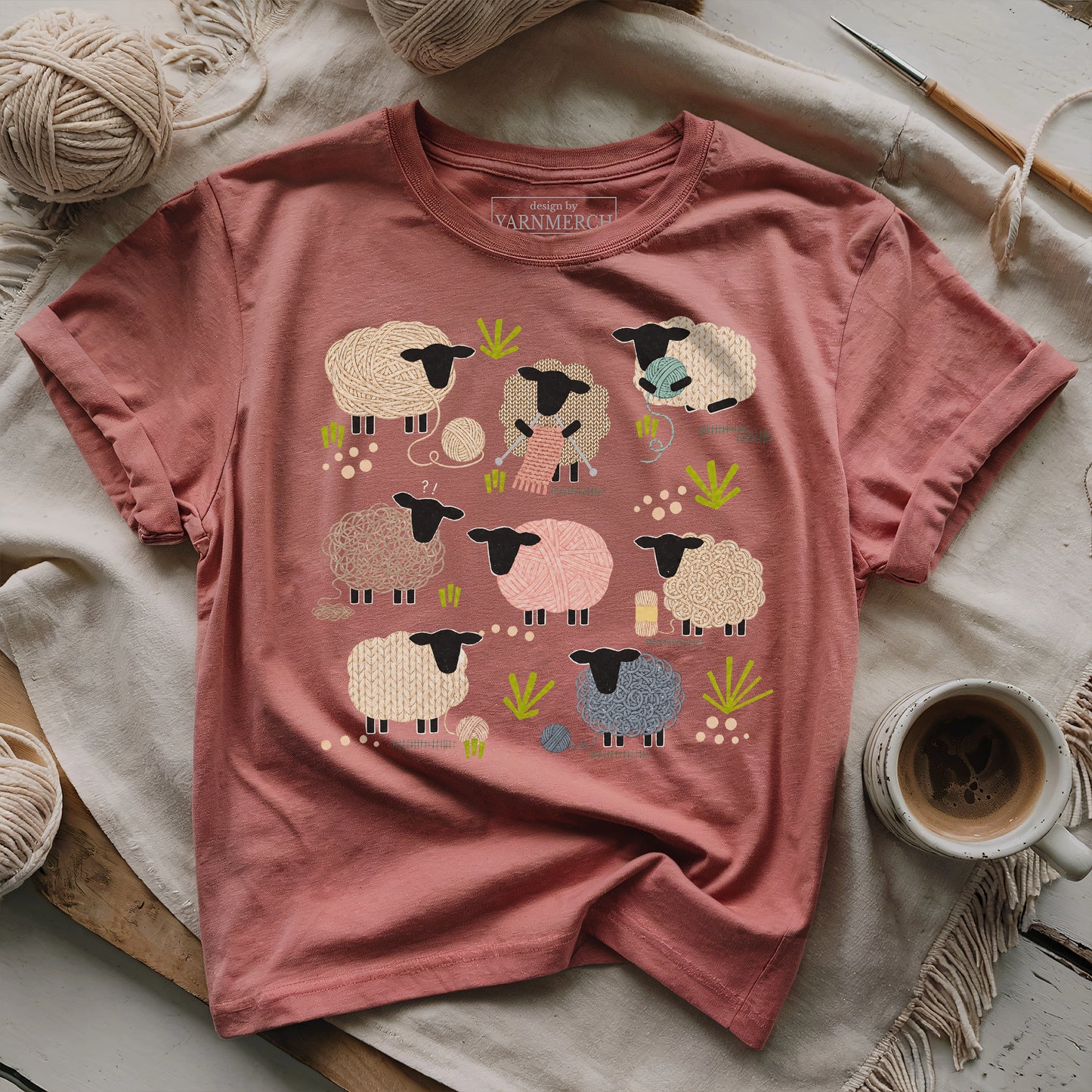 Colorful Sheeps T-shirt