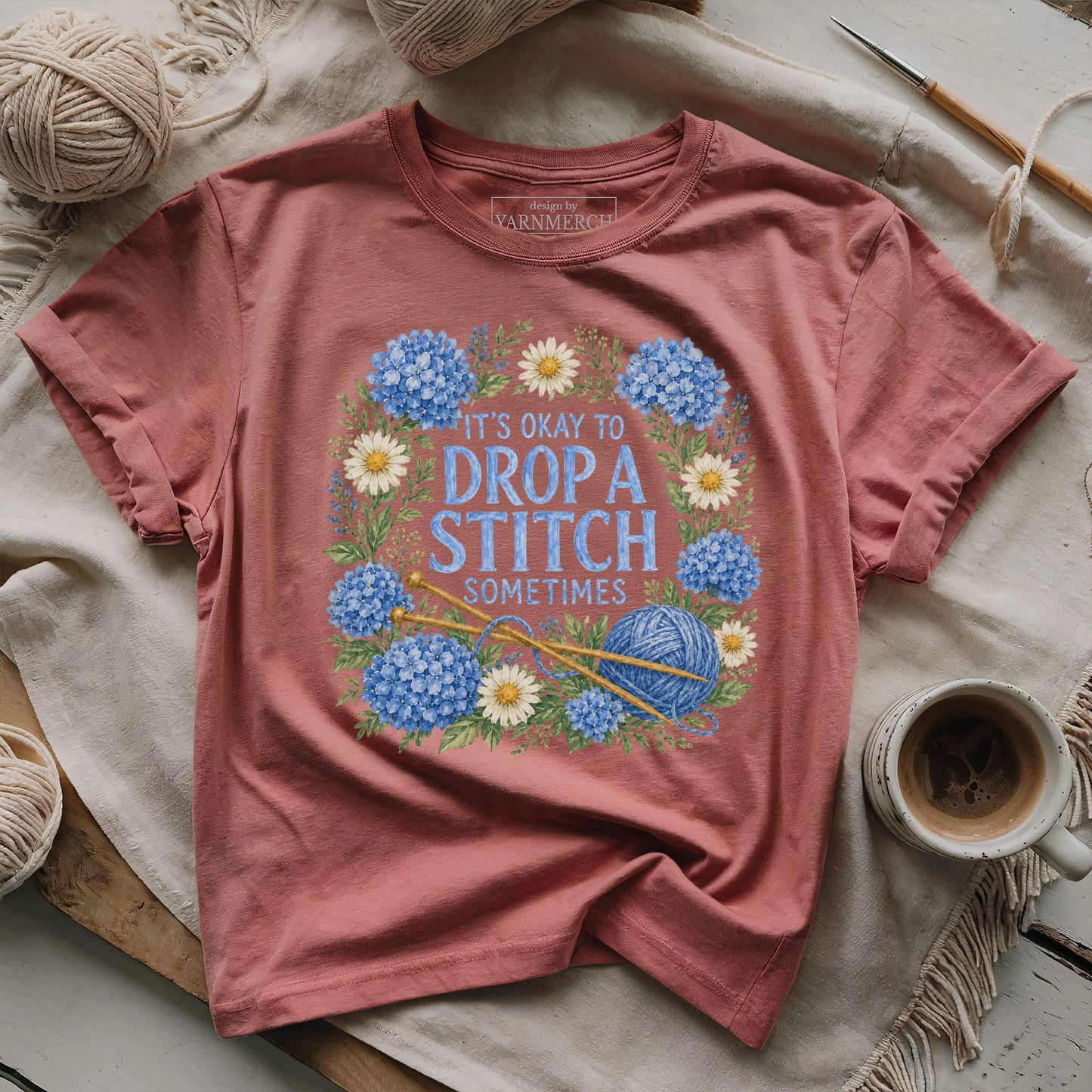 Drop A Stitch Sometimes T-shirt