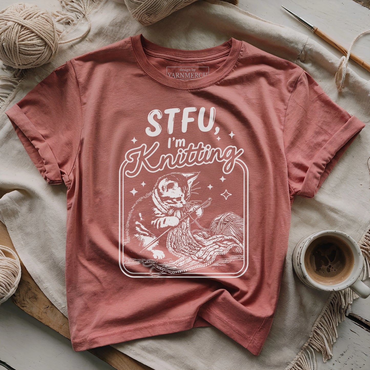 I'm Knitting, Shut Up T-shirt