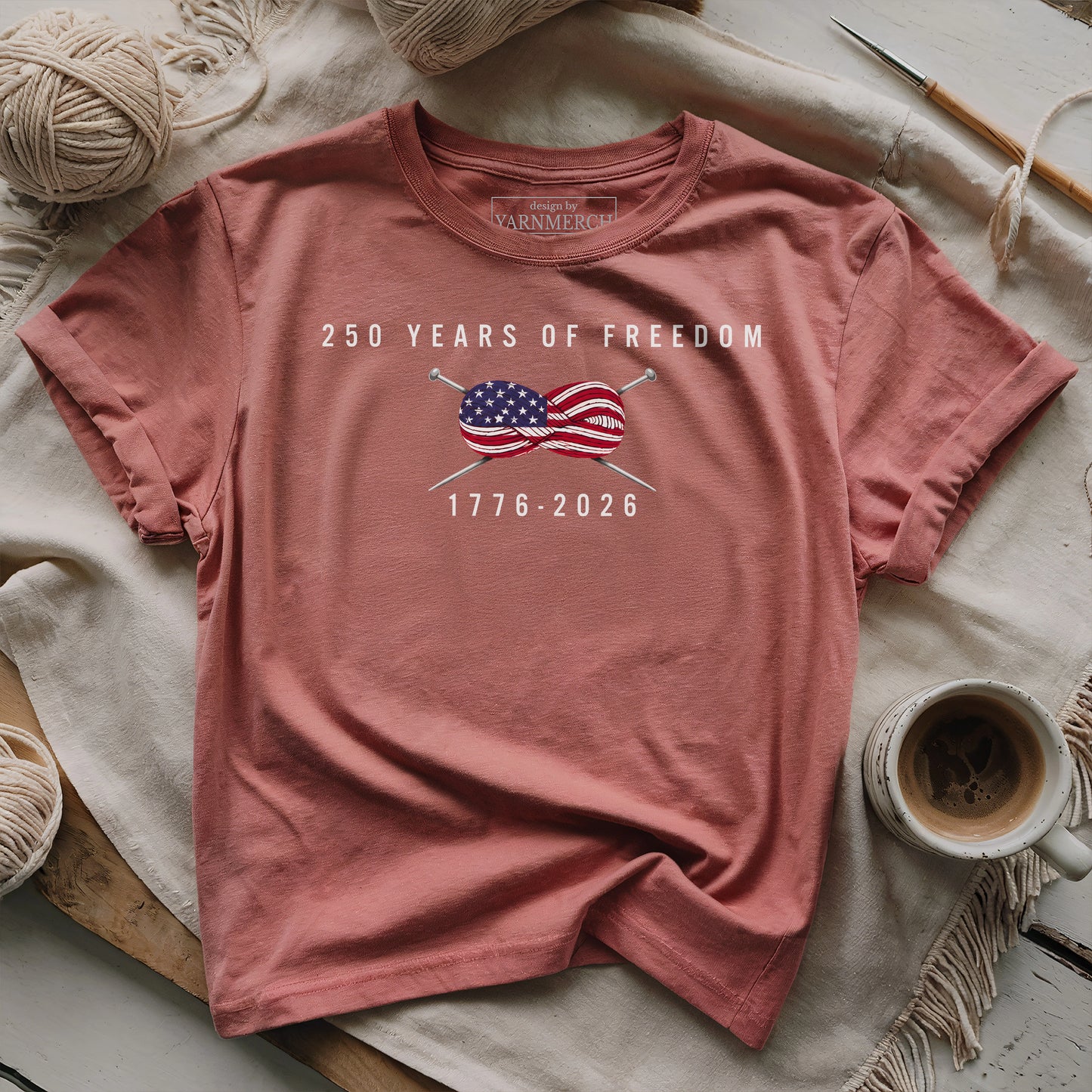 Knitting For Freedom T-shirt