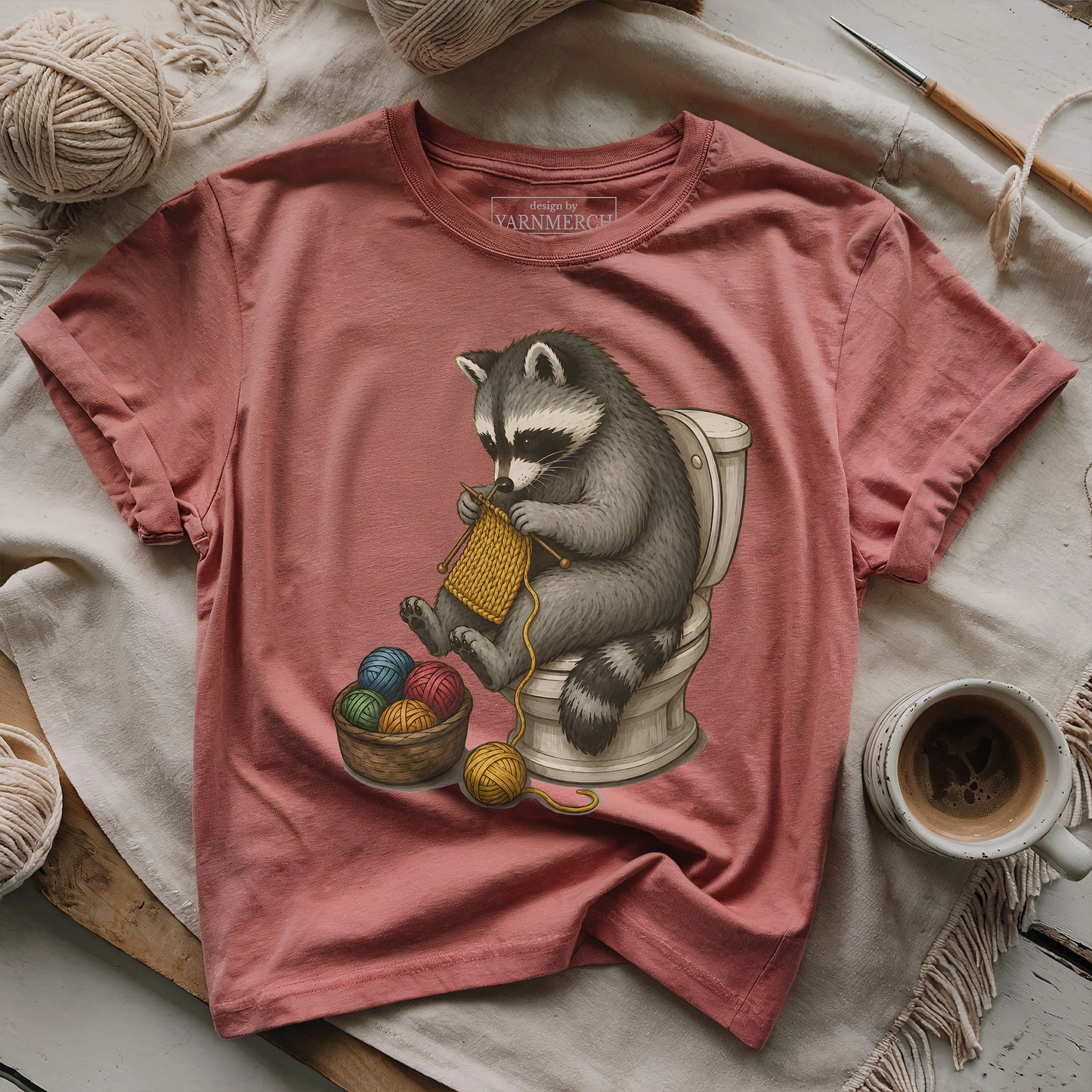 Knitting In The WC T-shirt