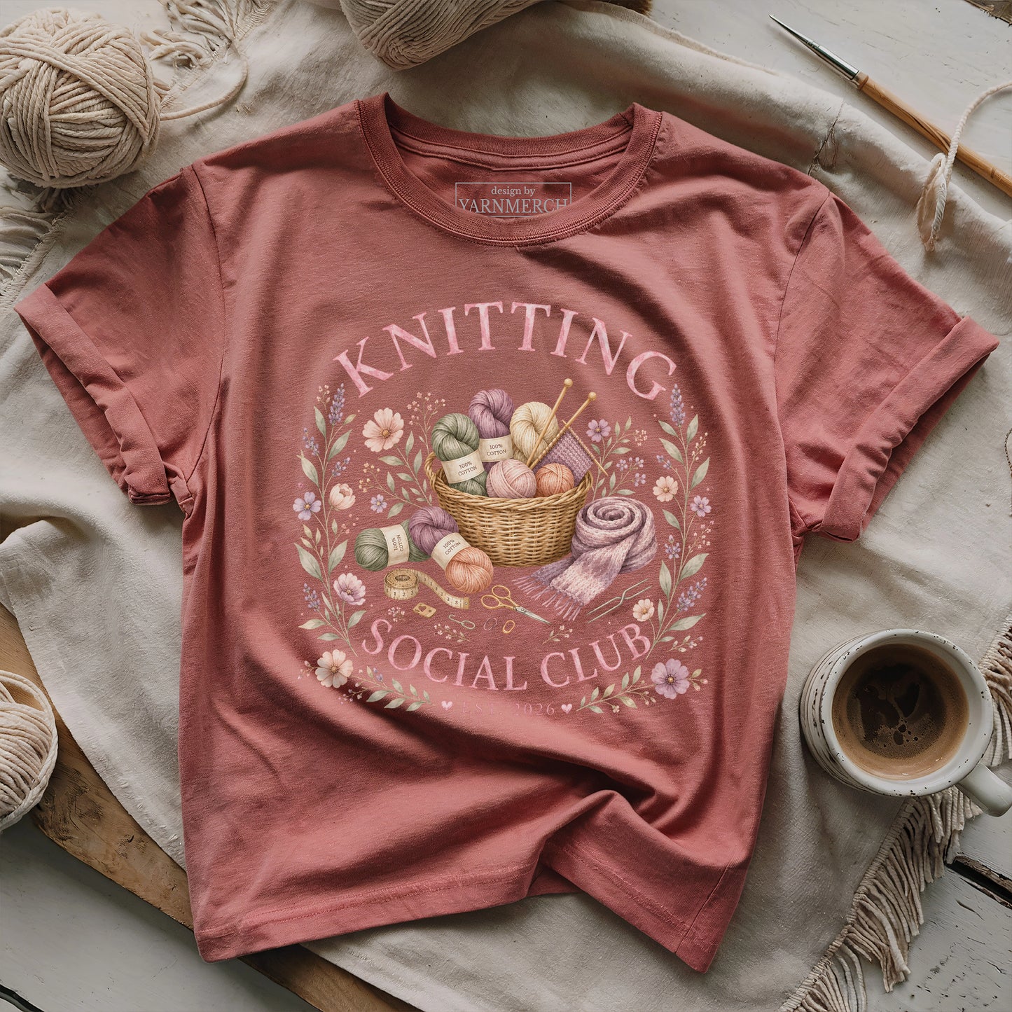 Knitting Social Club T-shirt
