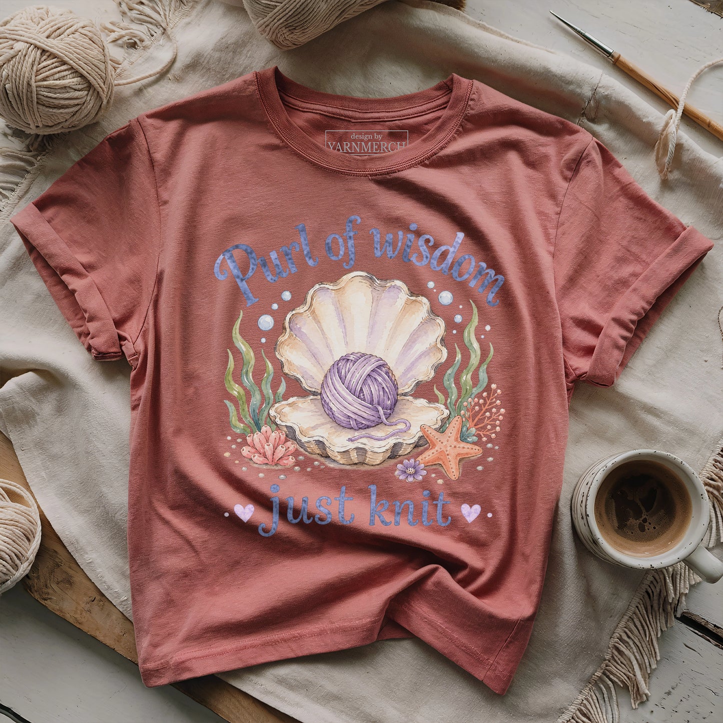 Purl Of Wisdom T-shirt