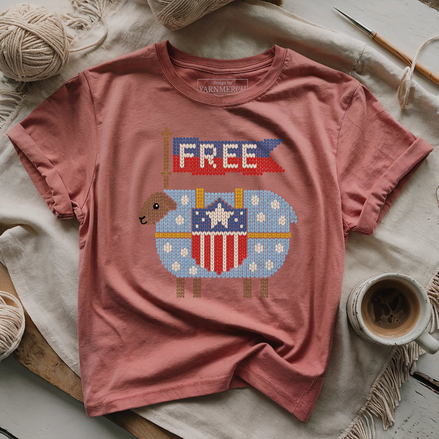 Sheep Of Liberty T-shirt