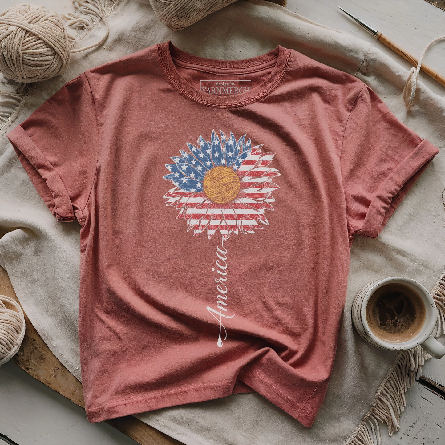 Sun Flower America T-shirt