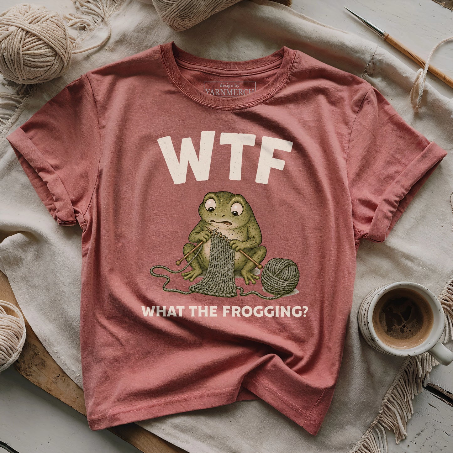What The Frogging? T-shirt