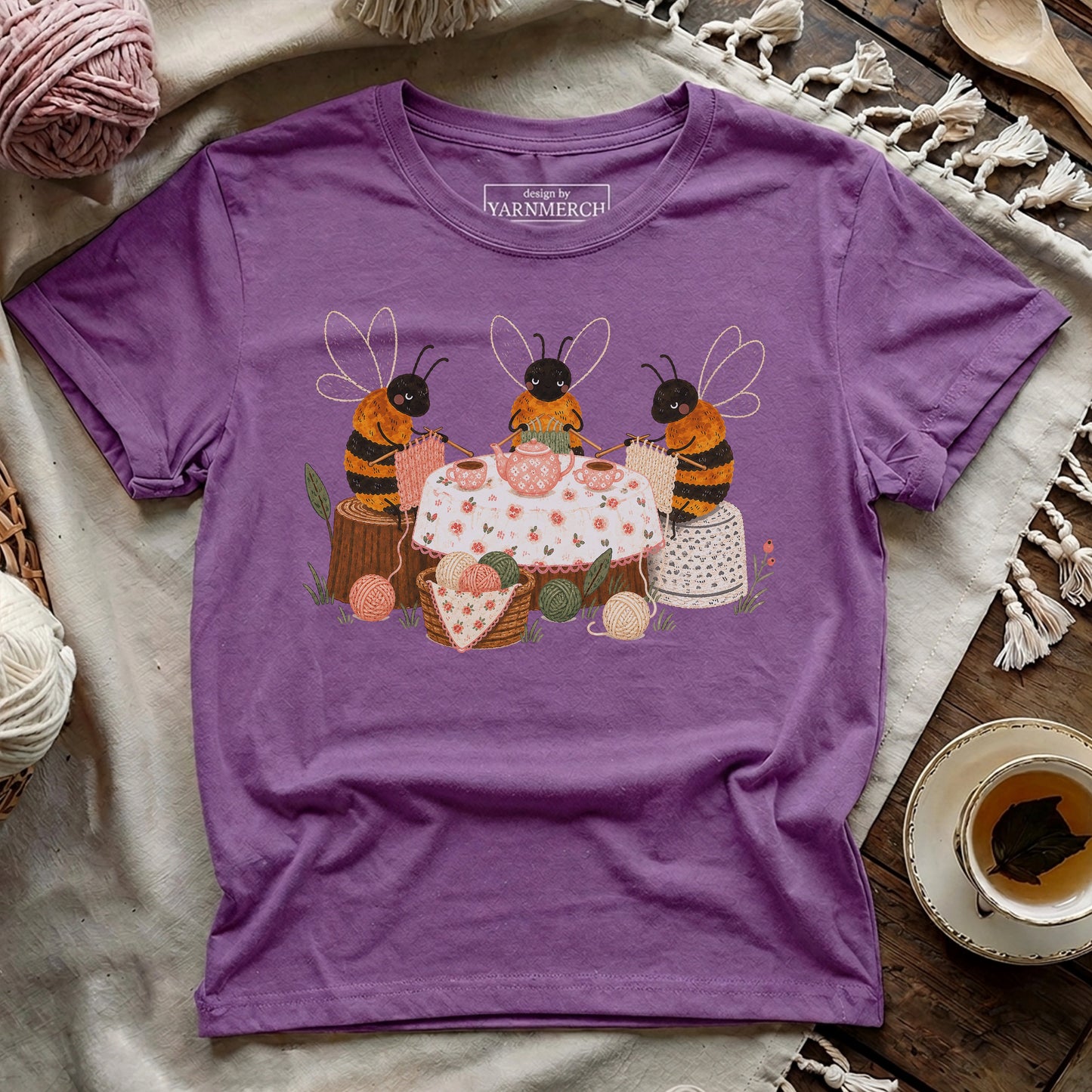 Bee Knitting T-shirt