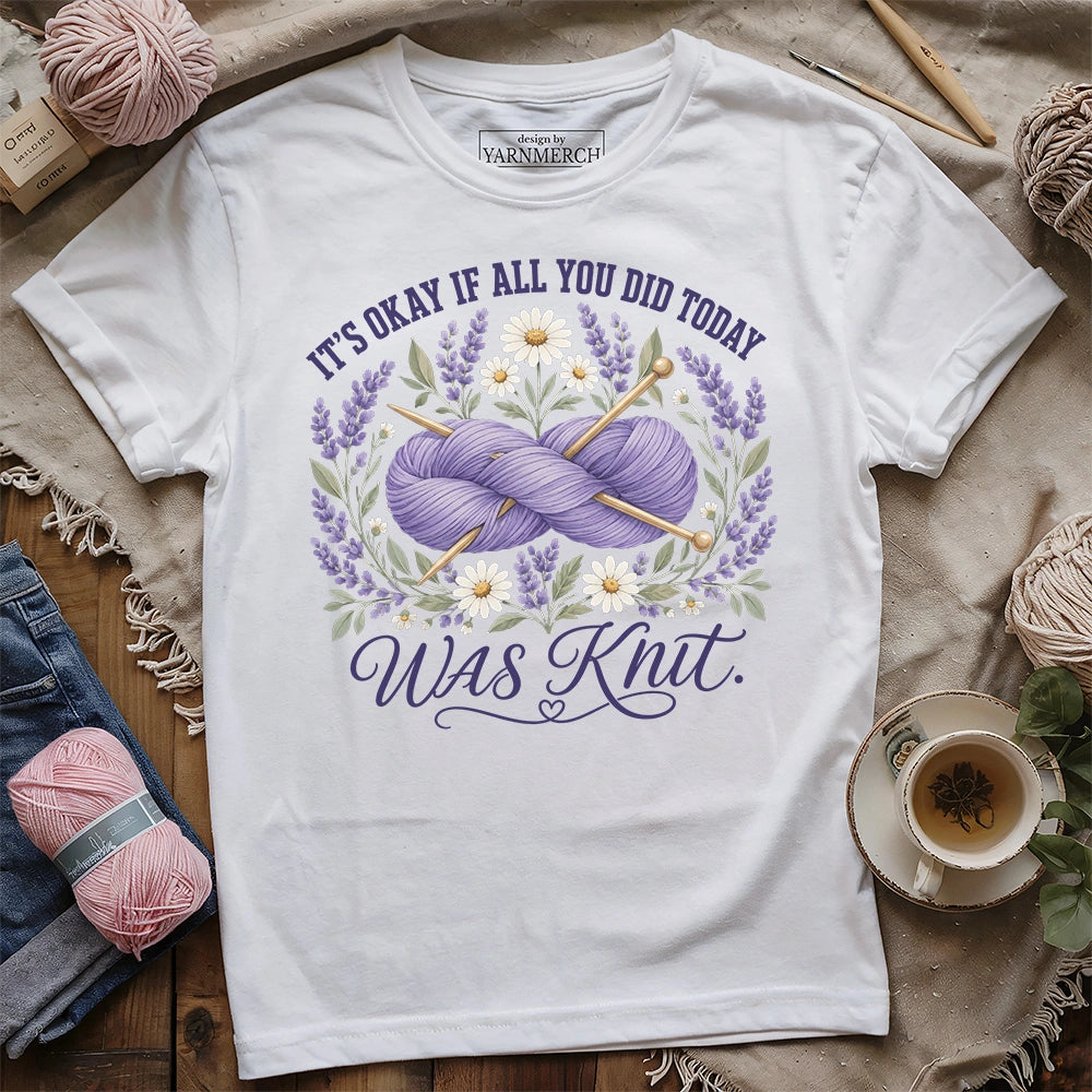 It's Okay If Knit T-shirt