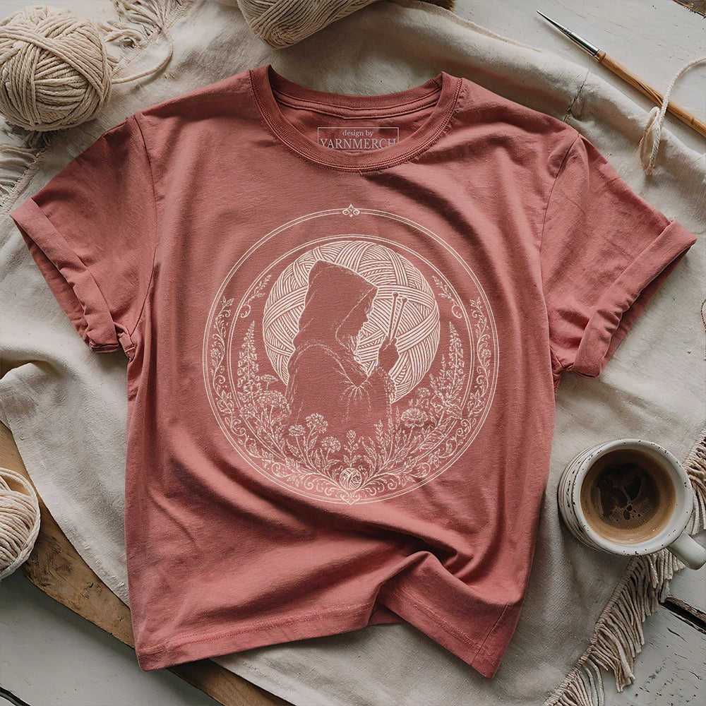 Knitting Moon T-shirt