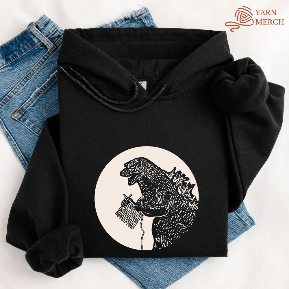 Knitzilla Hoodie