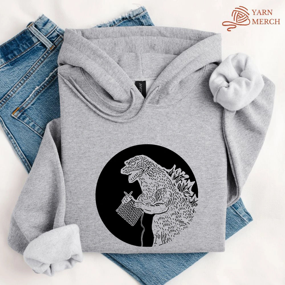Knitzilla Hoodie