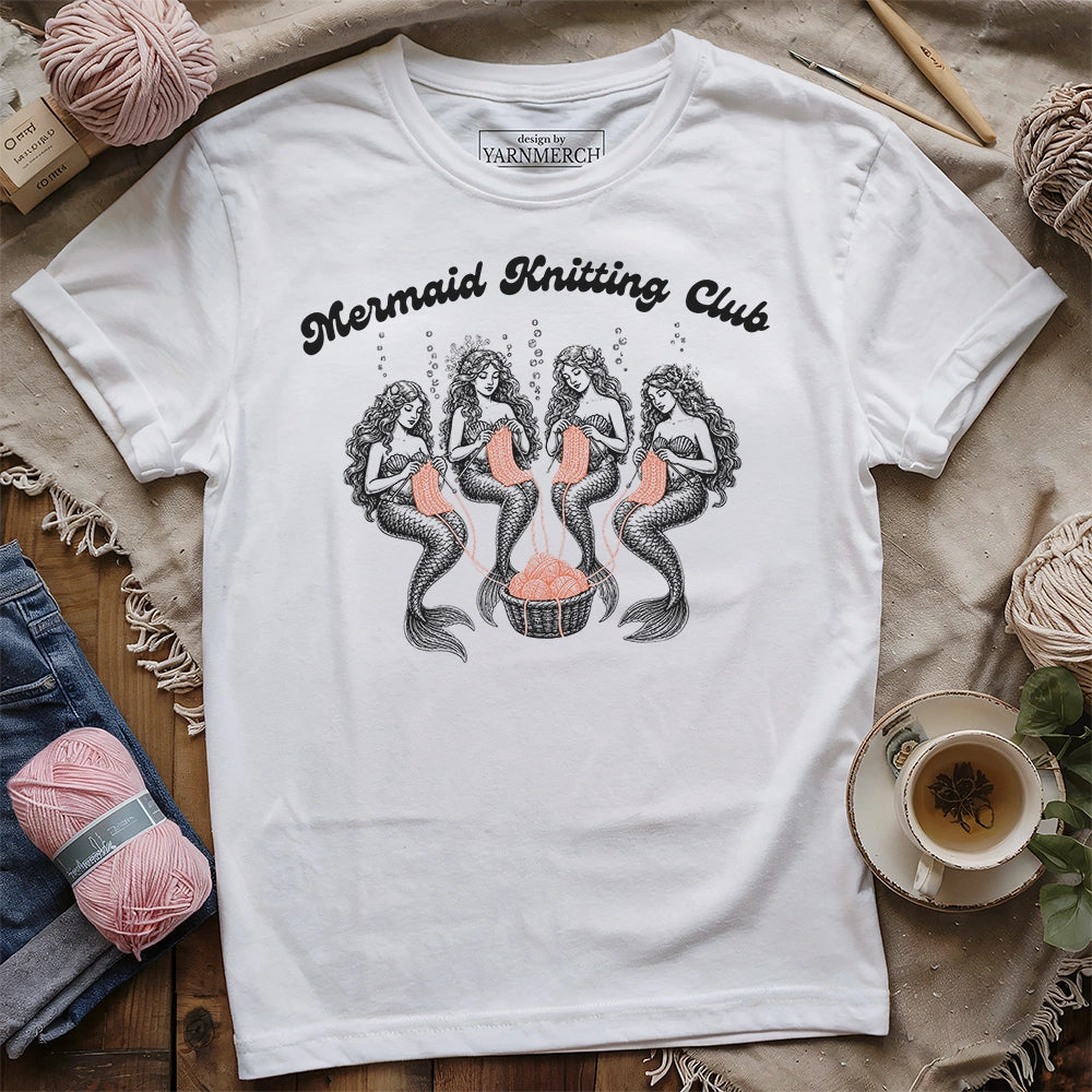 Mermaid Knitting Club T-shirt