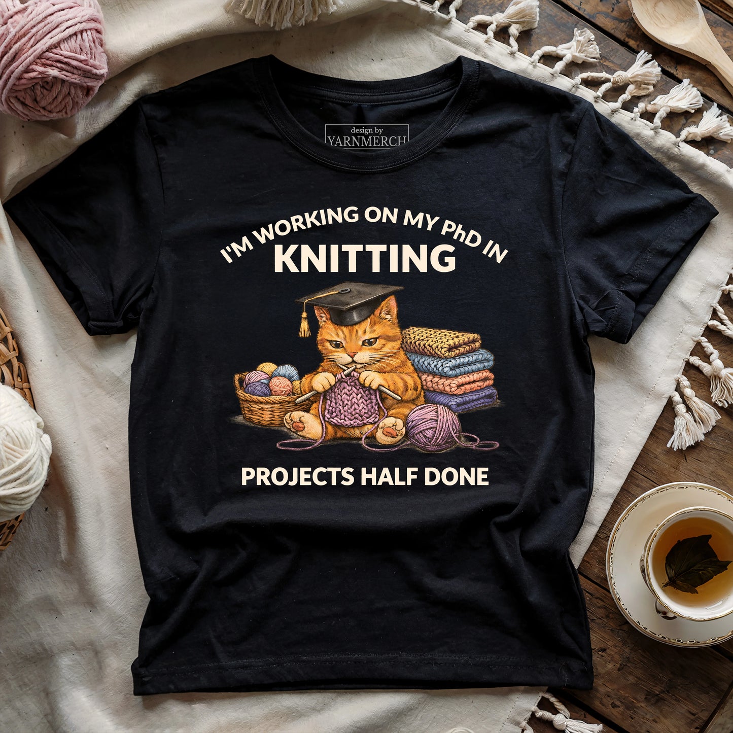 PhD In Knitting T-shirt