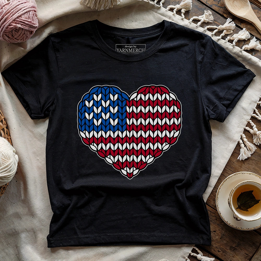 Stitching In The USA T-shirt