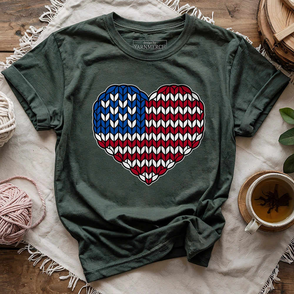 Stitching In The USA T-shirt