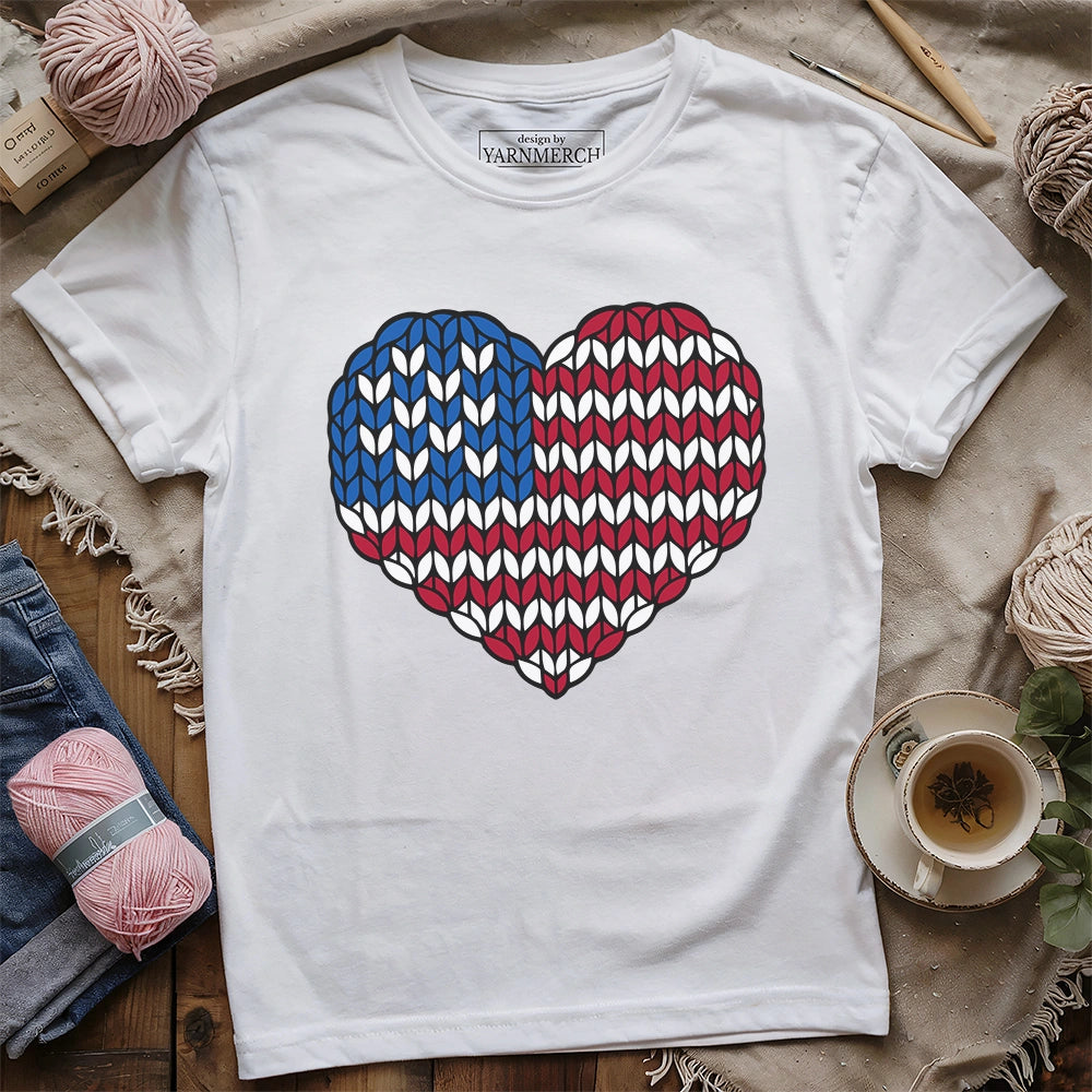 Stitching In The USA T-shirt