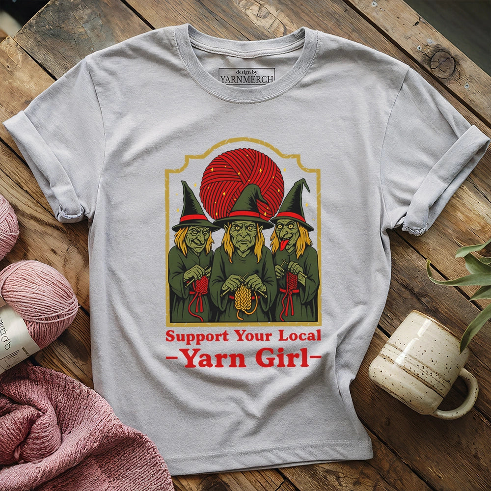 Support Local Yarn Girl T-shirt