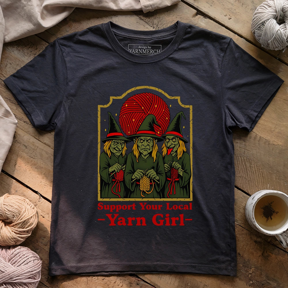 Support Local Yarn Girl T-shirt