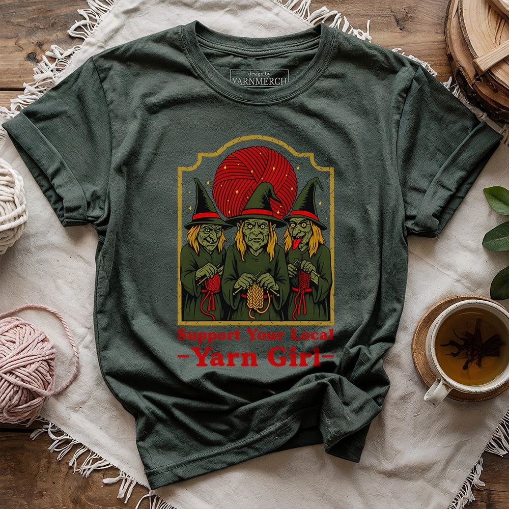 Support Local Yarn Girl T-shirt