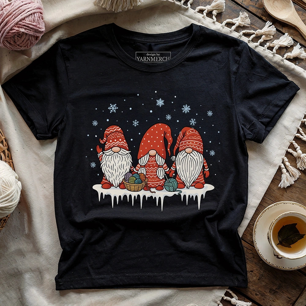 Three Knitty Gnomes T-shirt