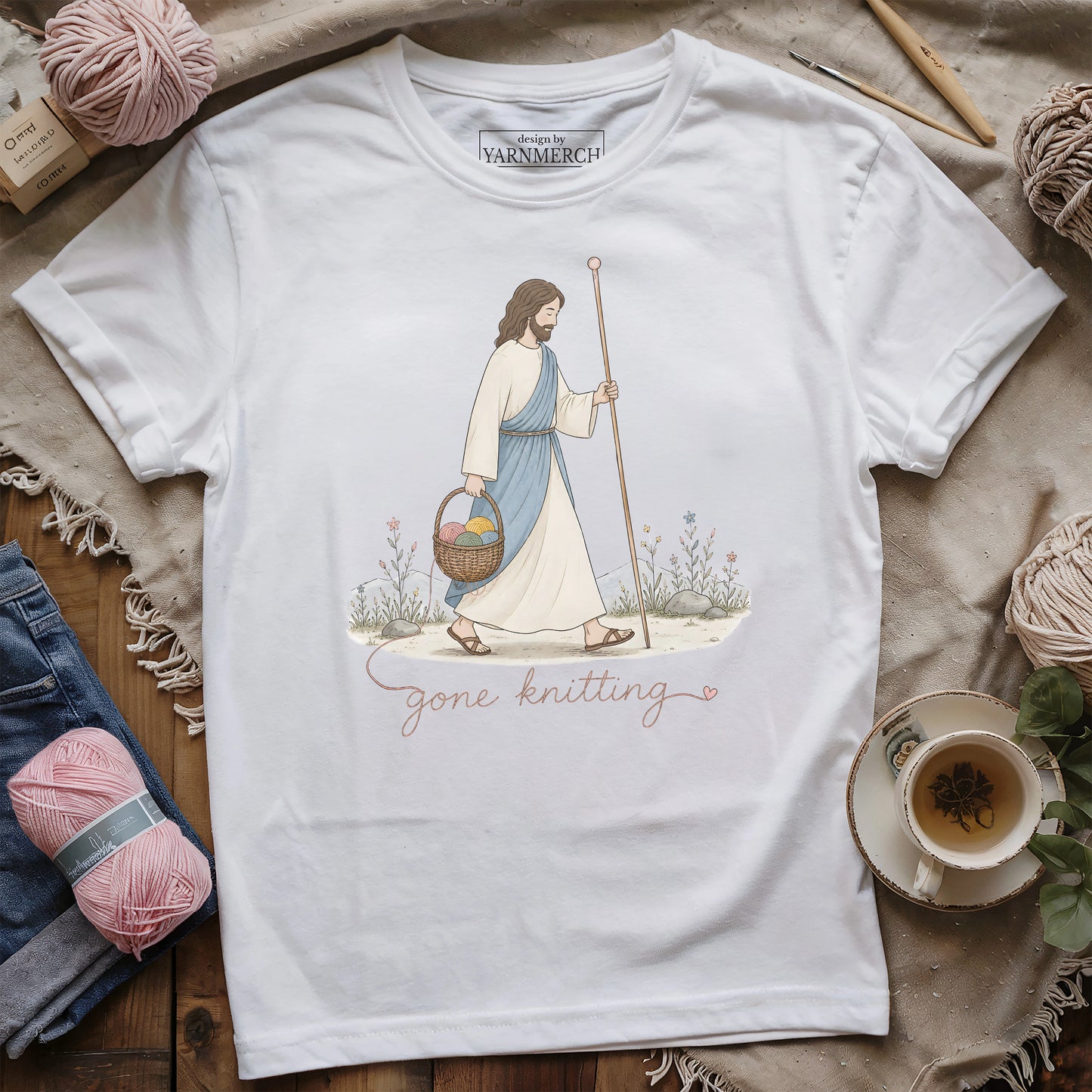 Gone Knitting With God T-shirt