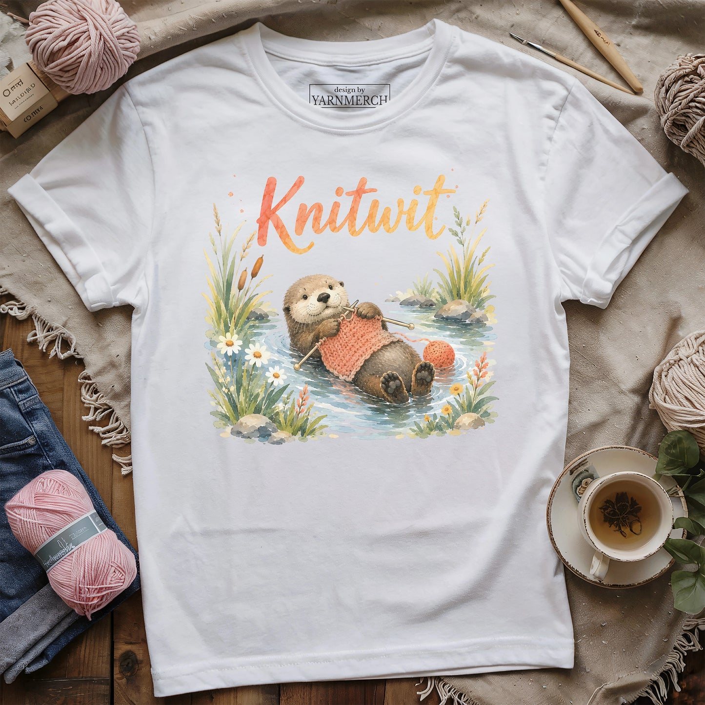 Knitwit Otter T-shirt