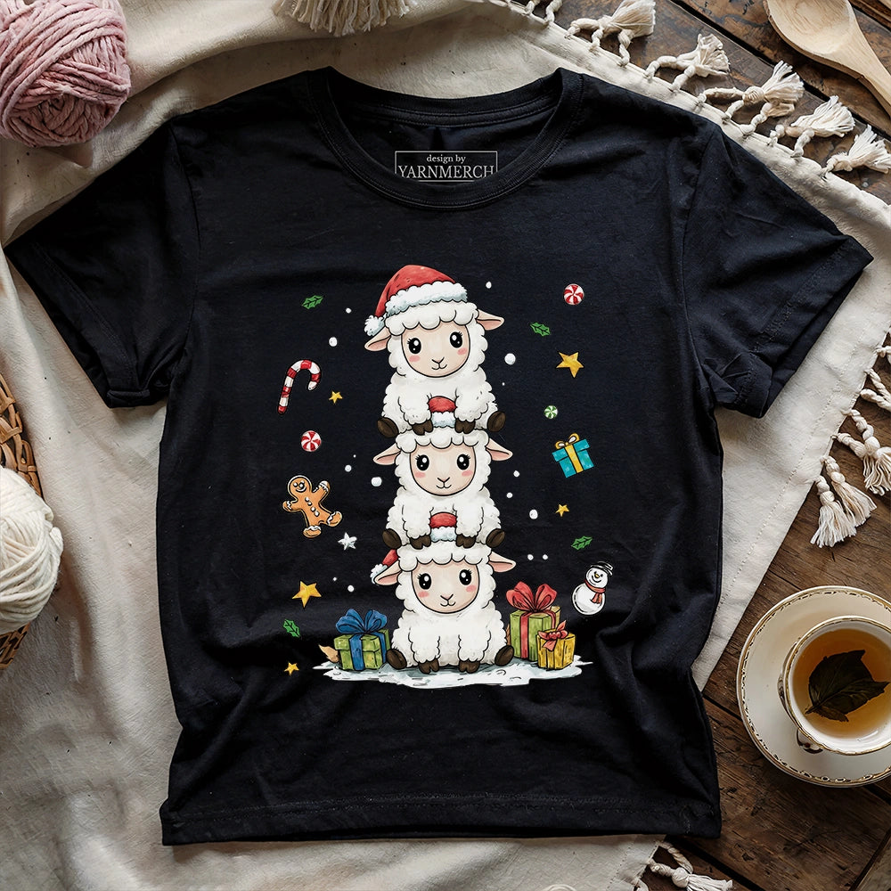 Woolly Christmas Tower T-shirt