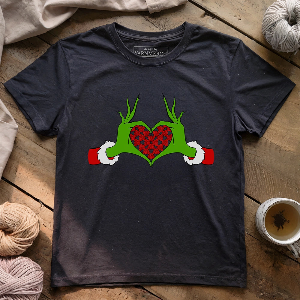 Yarnville Heart T-shirt