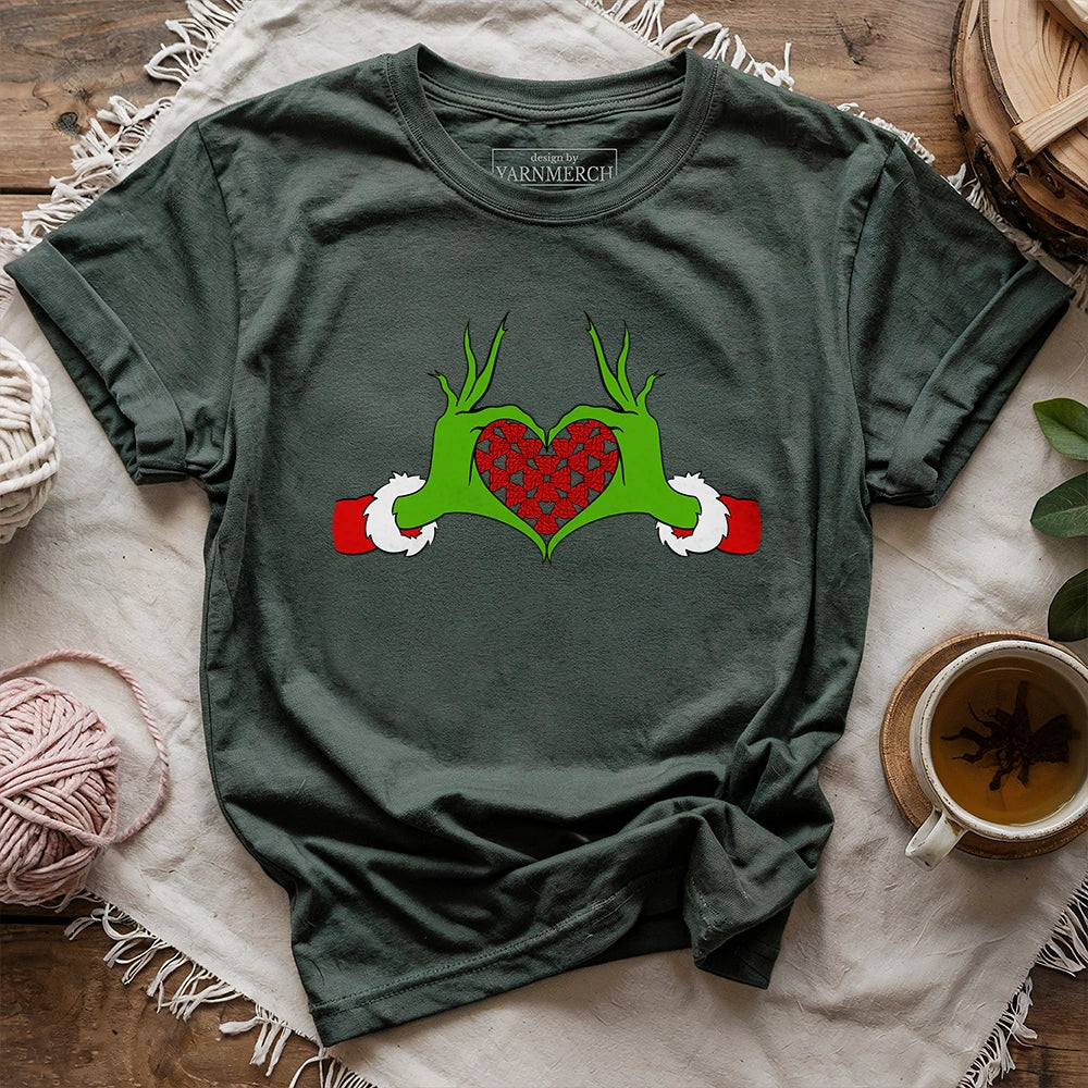 Yarnville Heart T-shirt