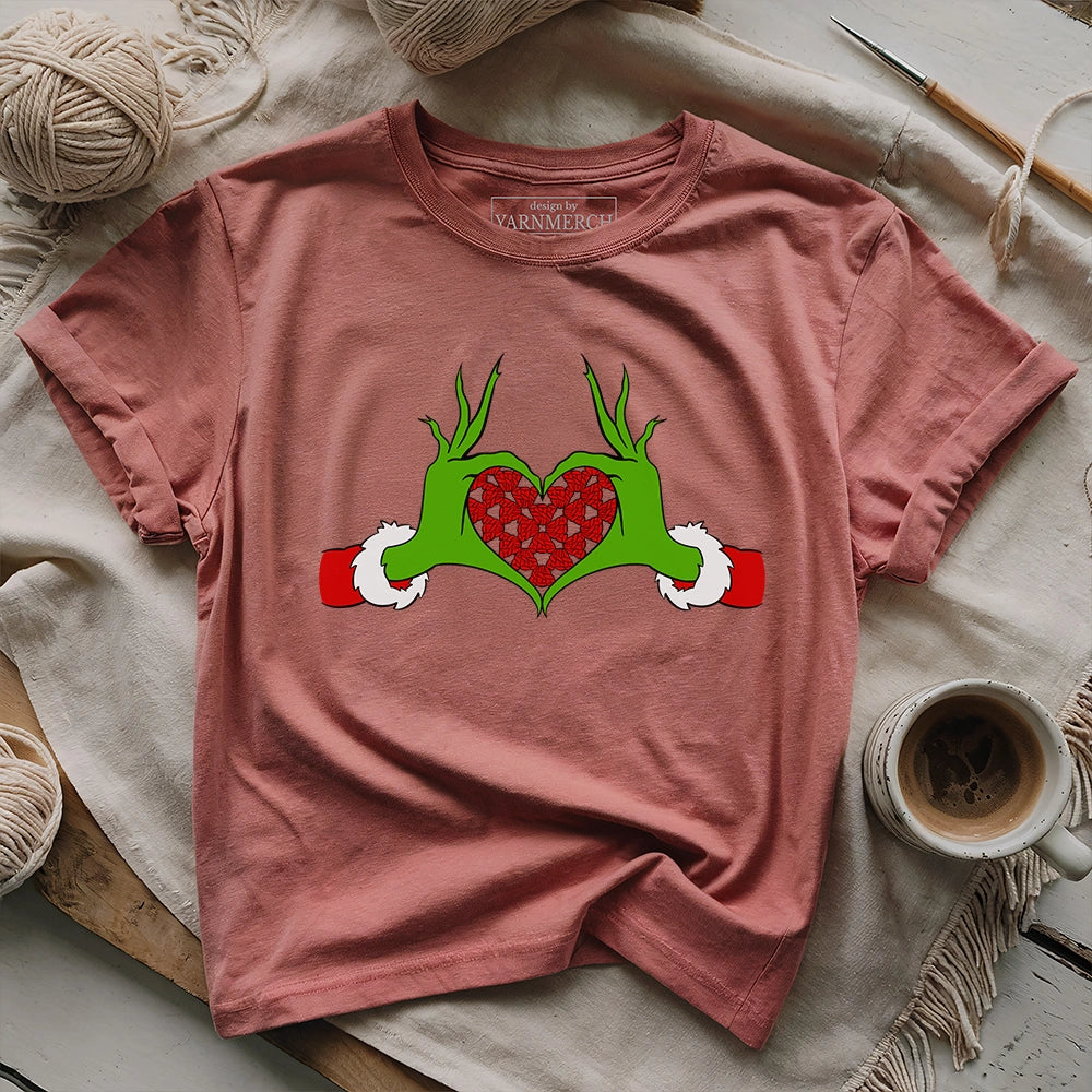 Yarnville Heart T-shirt
