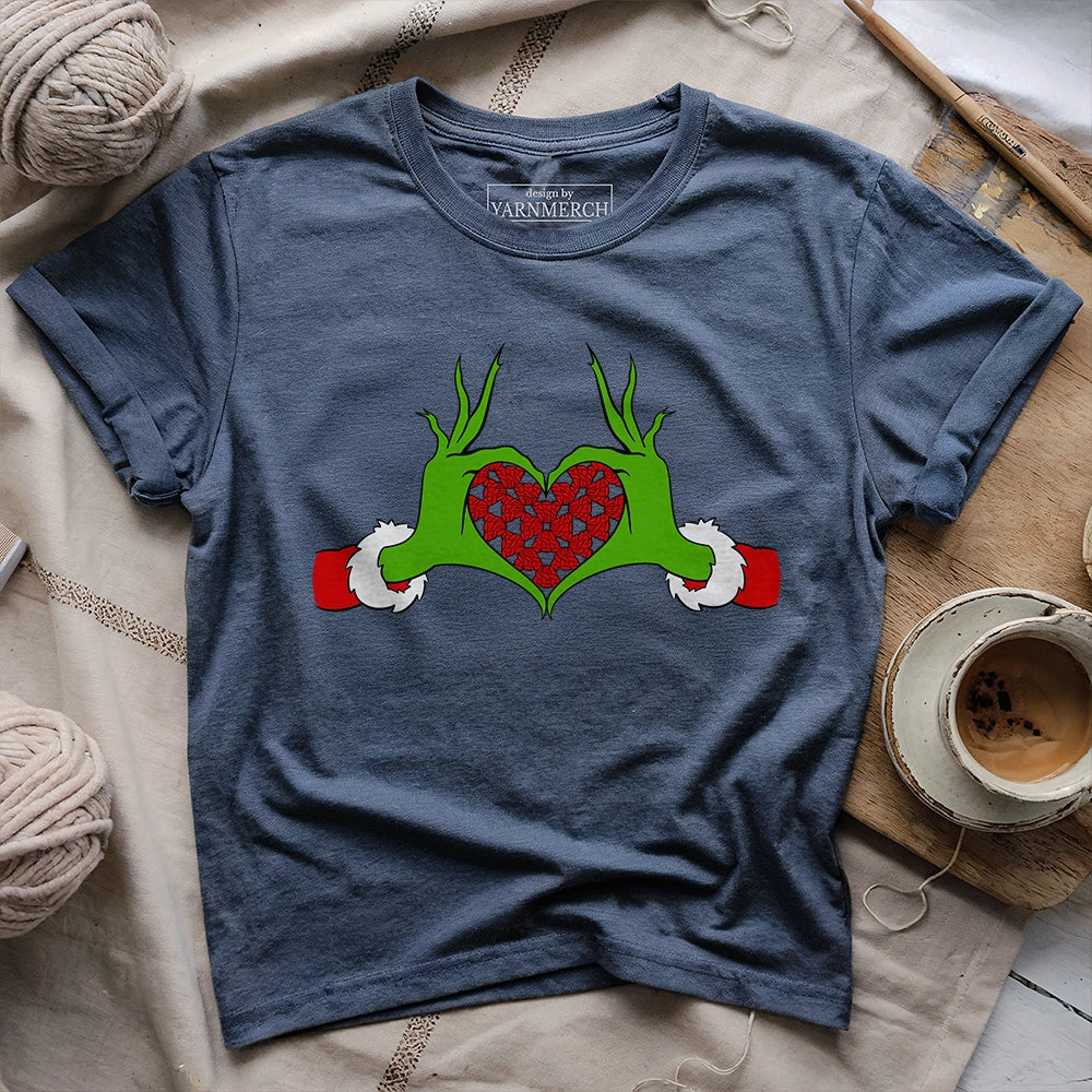 Yarnville Heart T-shirt