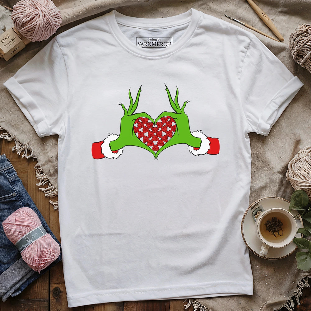 Yarnville Heart T-shirt