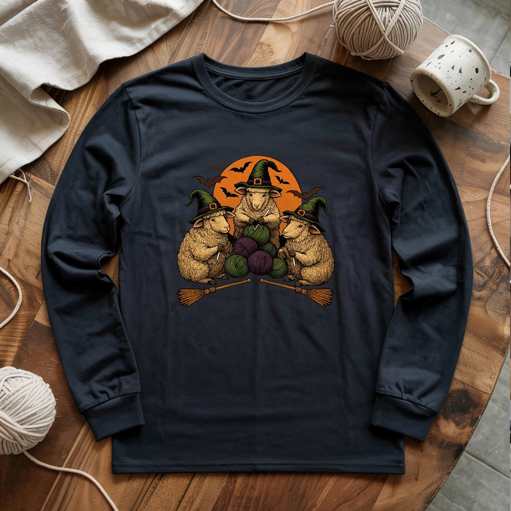 Crocheting Coven Long Sleeve T-shirt