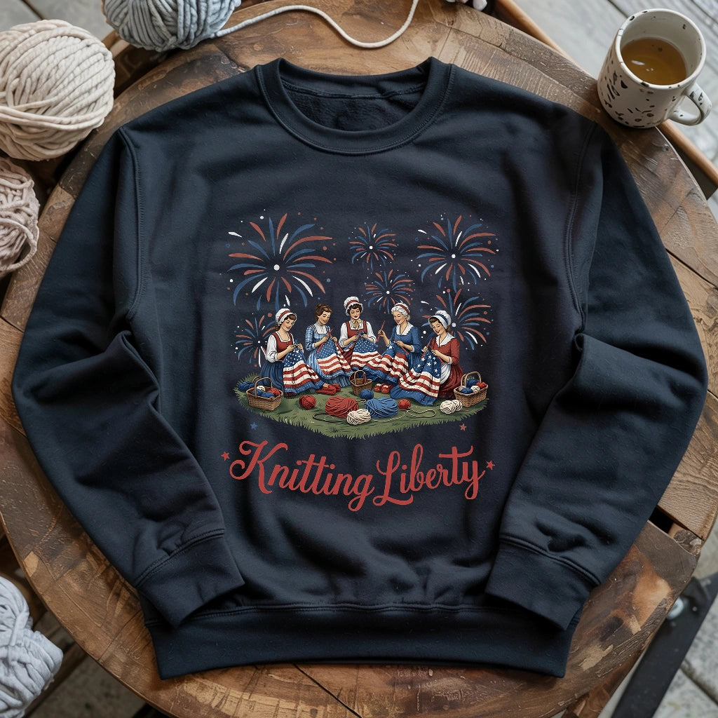 Knitting Liberty Sweatshirt