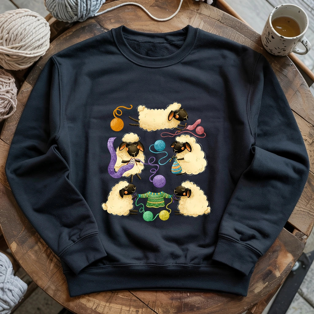 Sheep Knitter Sweatshirt