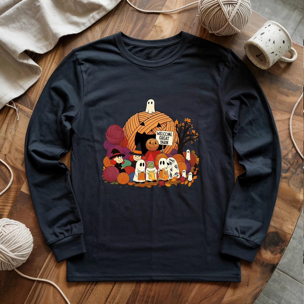 Welcome Great Yarn Long Sleeve T-shirt